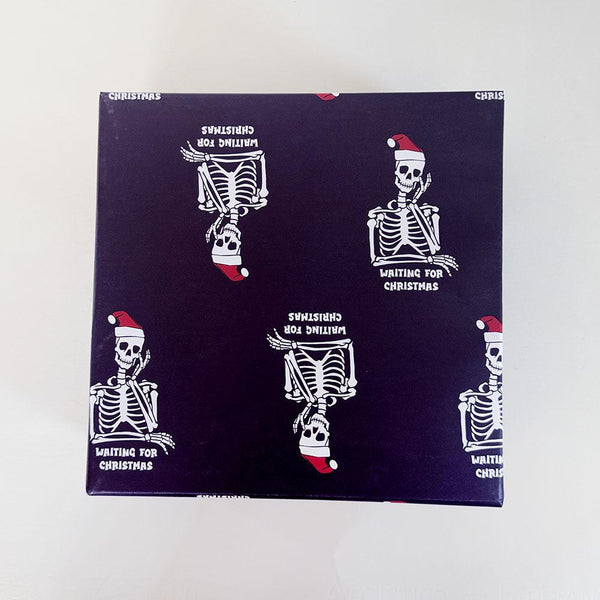 Skeleton Christmas Wrap