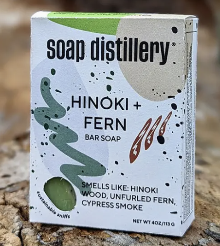 Hinoki And Fern Soap Bar