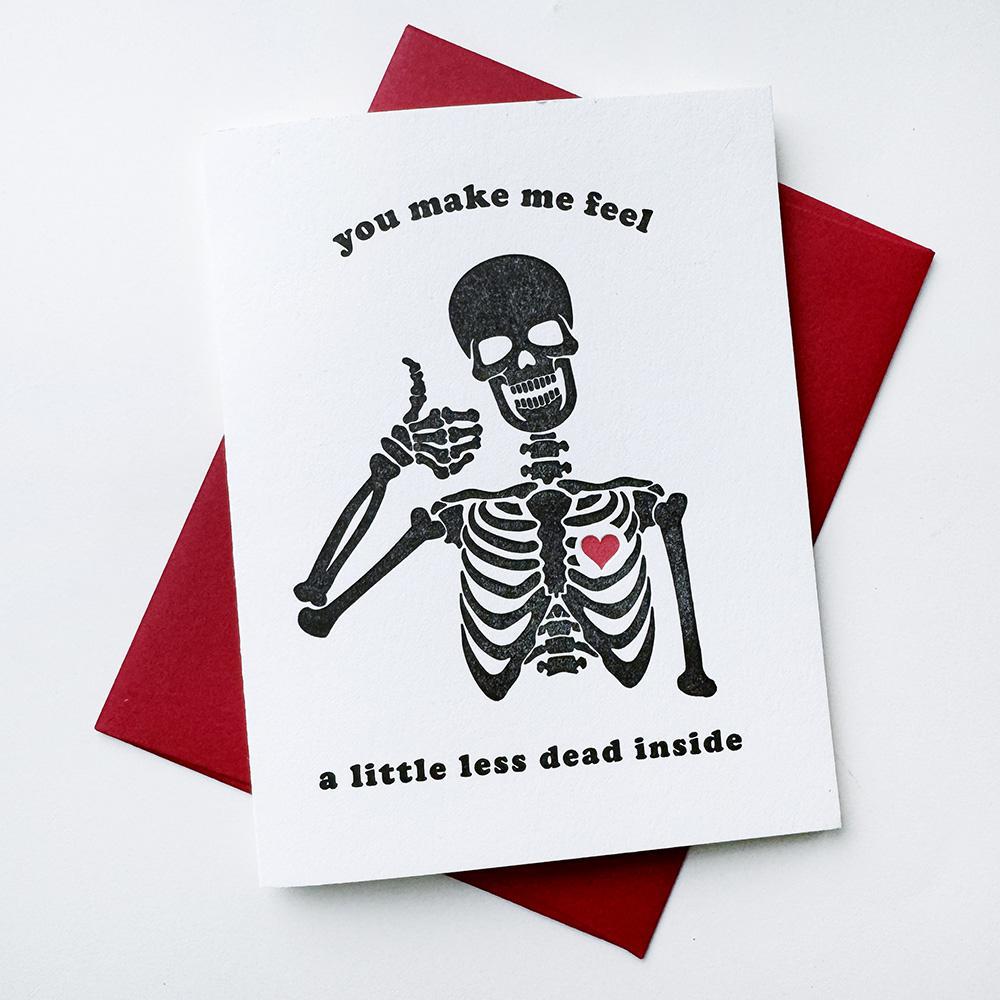 Less Dead Inside Card