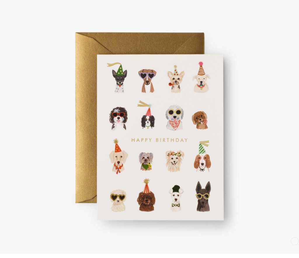 Party Pups Birthday Card