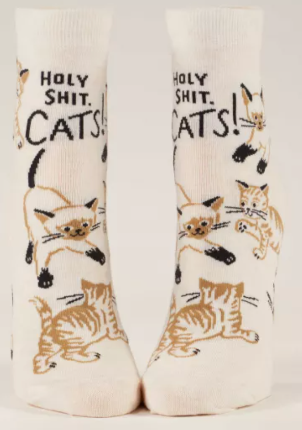 Holy Shit Cats Socks