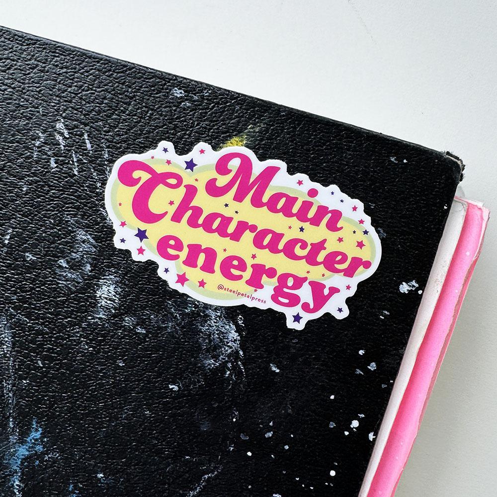 Main Character Energy Sticker