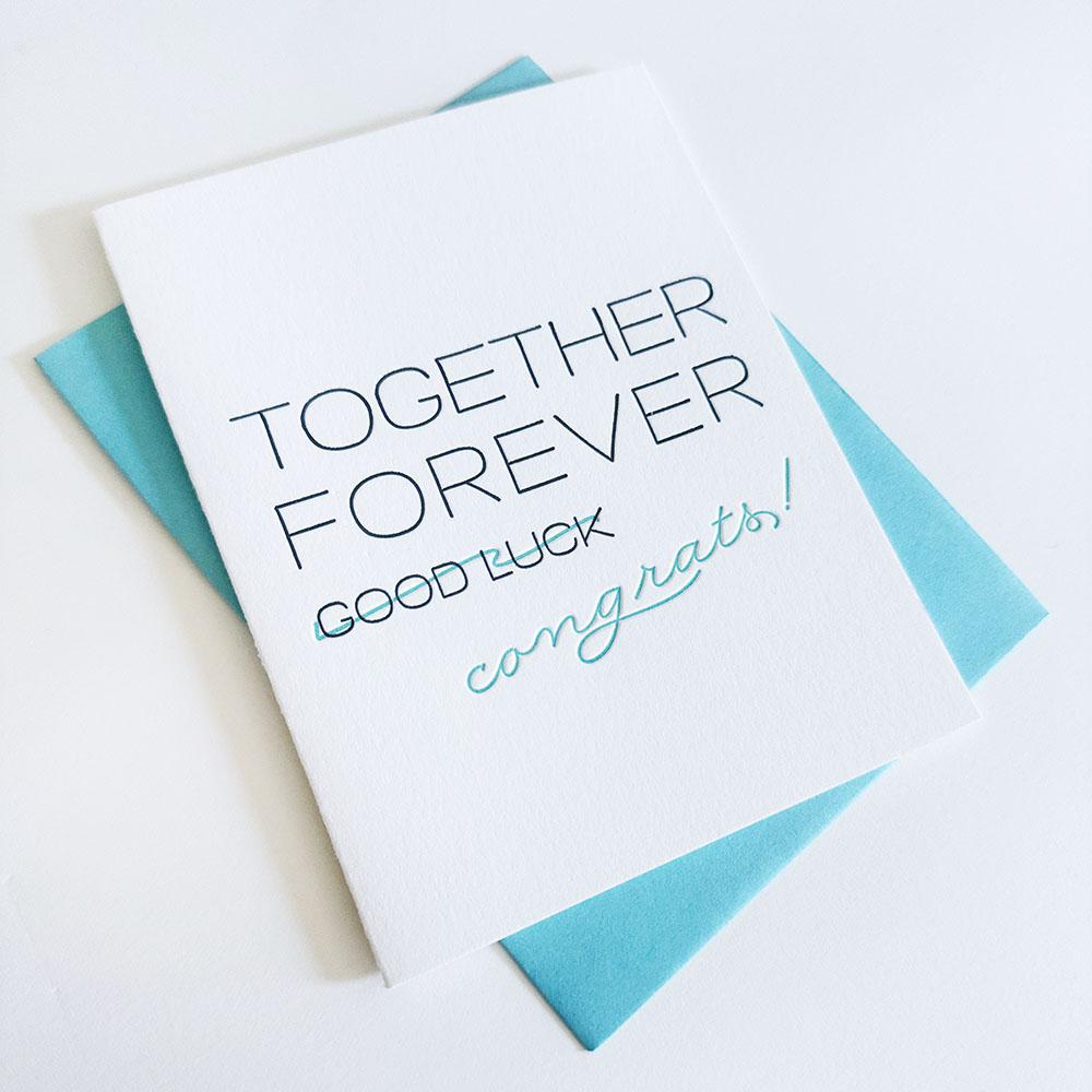 Forever Congrats Card