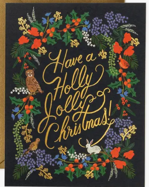 Holly Jolly Christmas Card