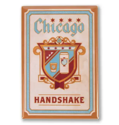 Chicago Handshake Magnet