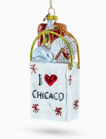 I Heart Chicago Ornament