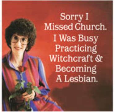 Lesbian Witchcraft Coaster