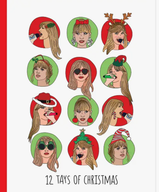 12 Tays of Christmas Card