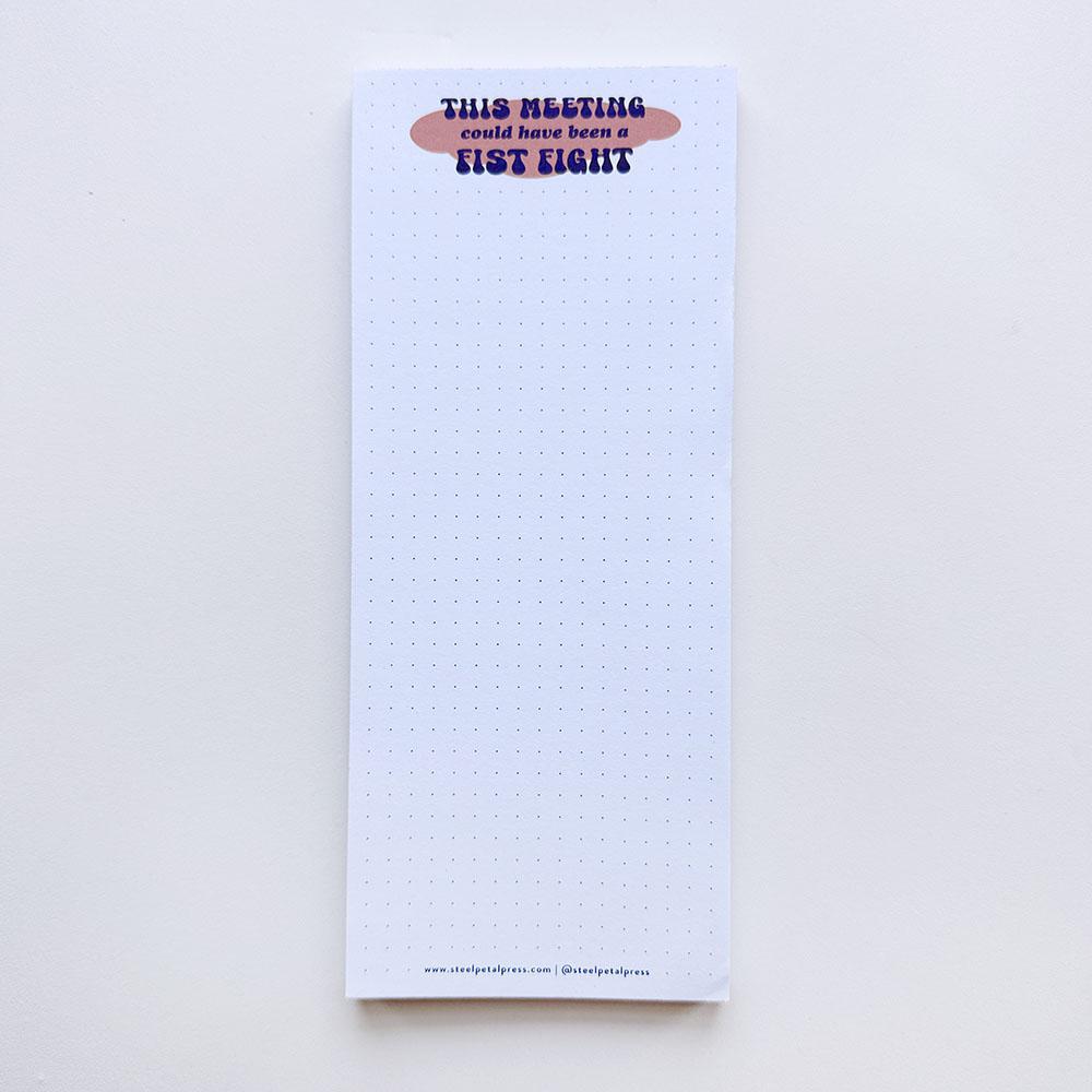Fist Fight Listpad