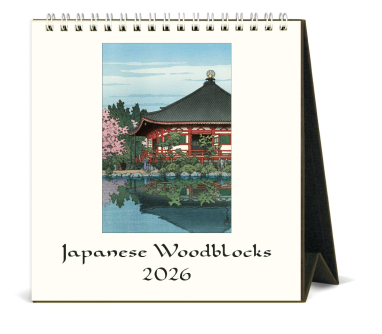 2026 Desk Calendar Japanese Woodblocks
