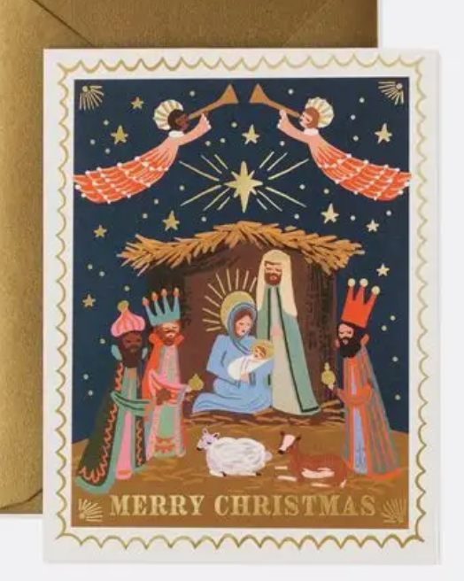Nativity Christmas Card