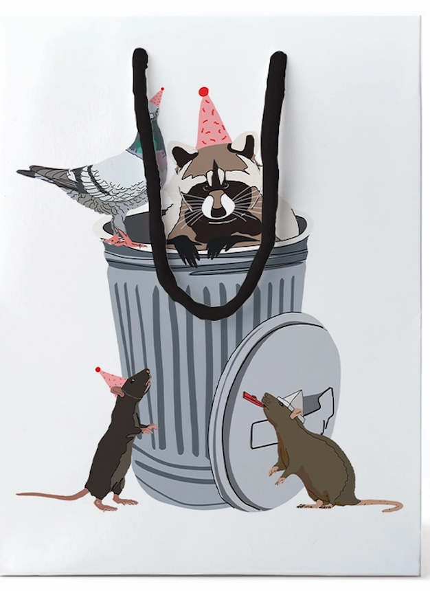 Chicago Trash Animals Gift Bag