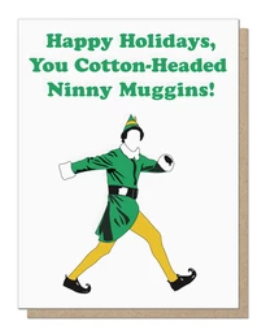 Ninny Muggins Holiday Card