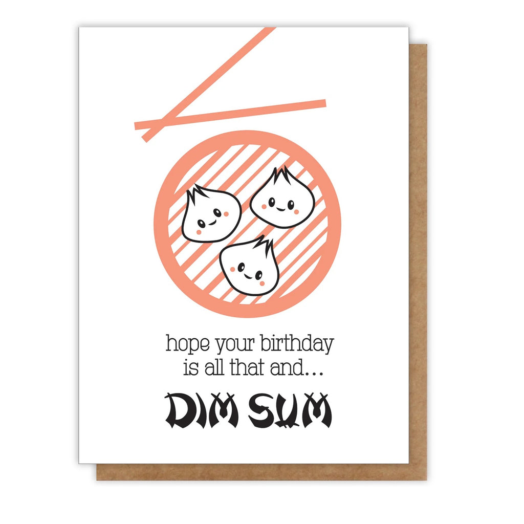 Dim Sum Birthday Card