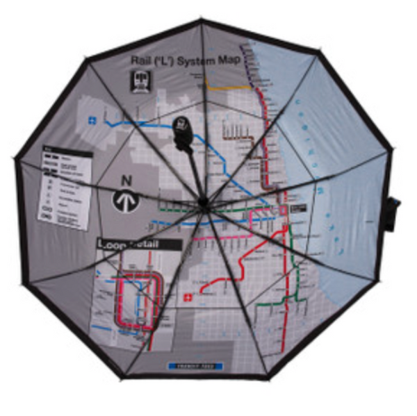CTA Map Umbrella