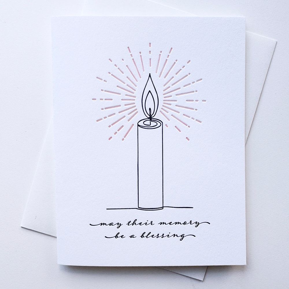 Memory Blessing Card