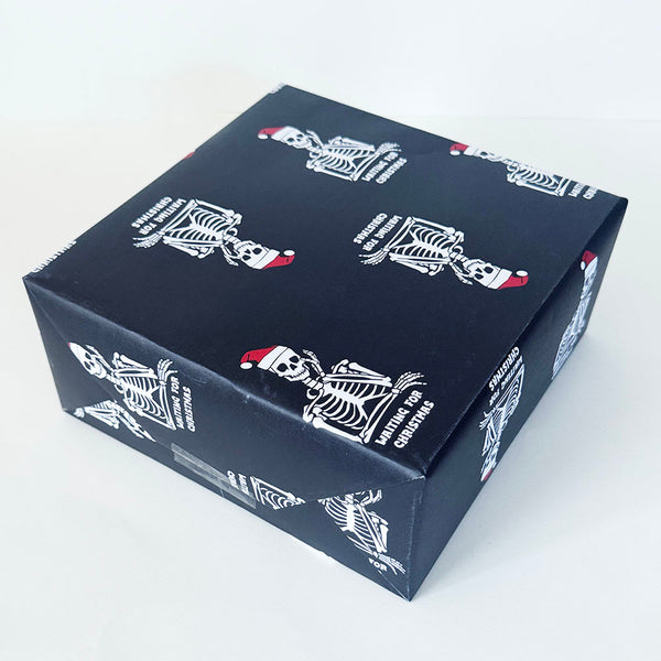 Skeleton Christmas Wrap