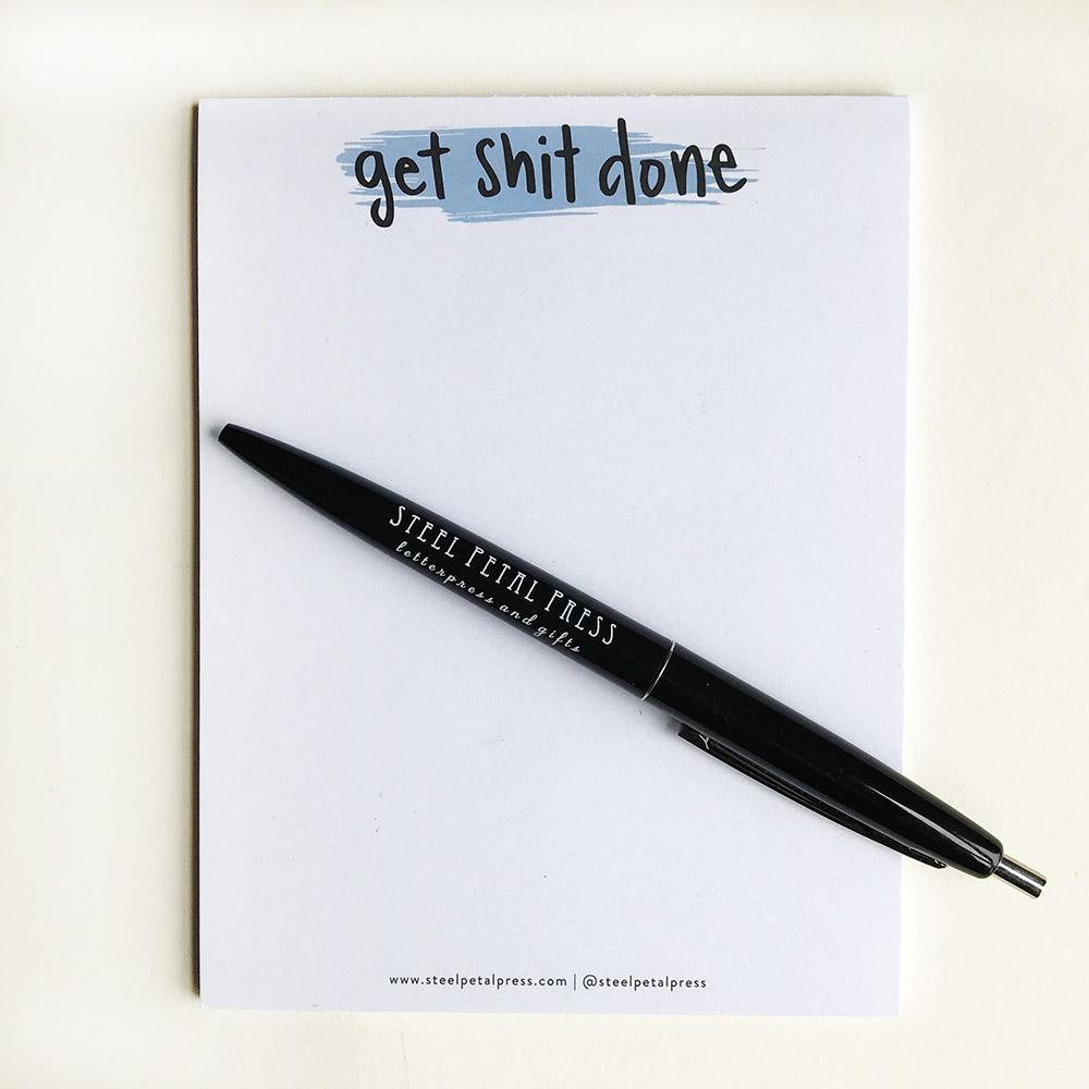 Get Shit Done Pocket Notepad 