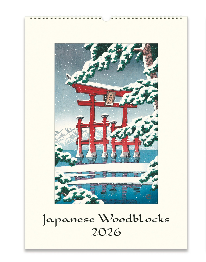2026 Wall Calendar Japanese Woodblocks