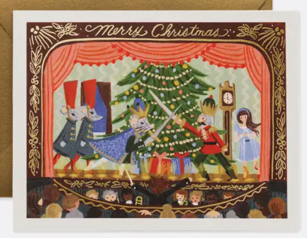 Nutcracker Christmas Card