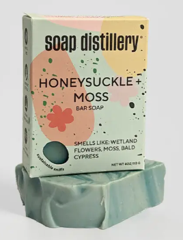 Honeysuckle Moss Soap