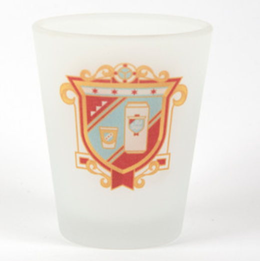 Handshake Shot Glass