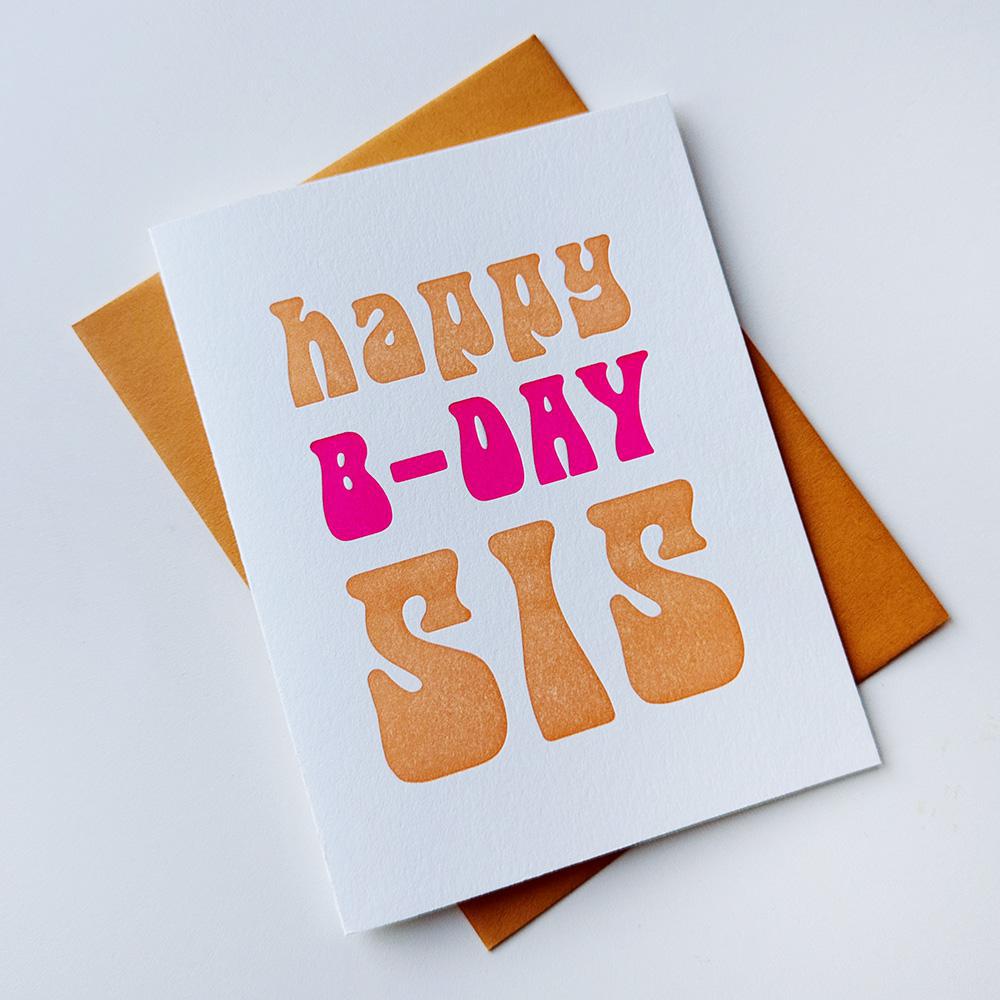 Sis Birthday Card