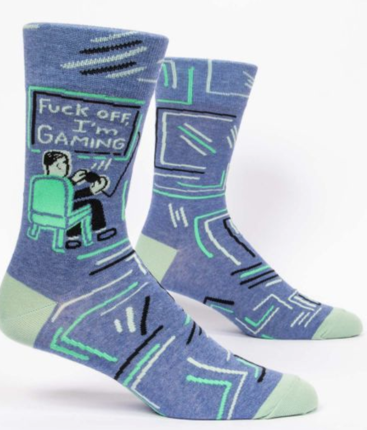 Fuck Off I'm Gaming Socks