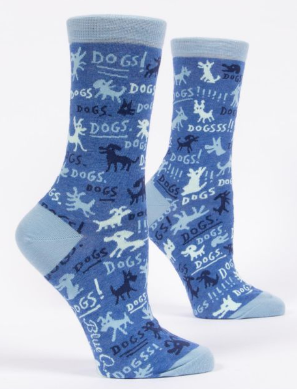 Dogs!!! Crew Socks