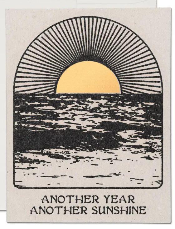 Another Year Sunshine Card