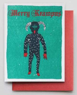 Merry Krampus Card