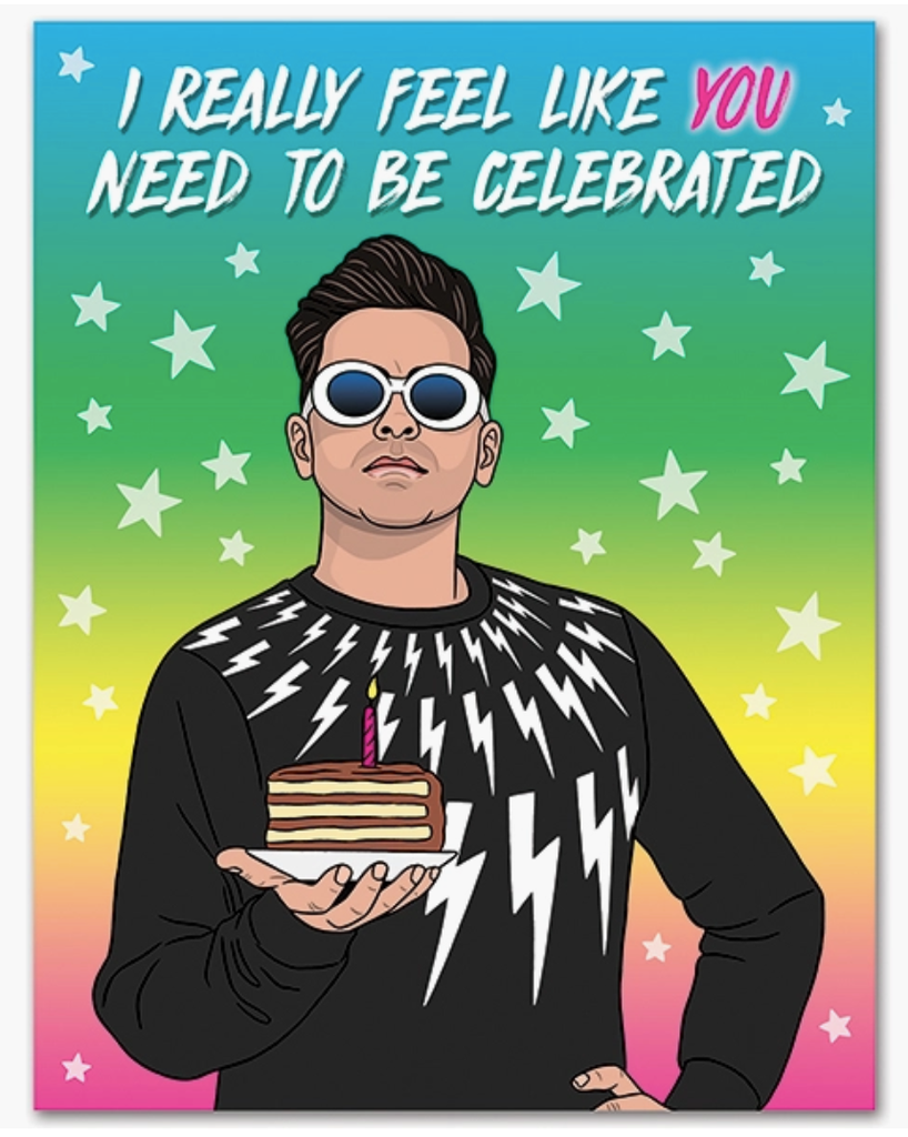 David Rose Birthday Card