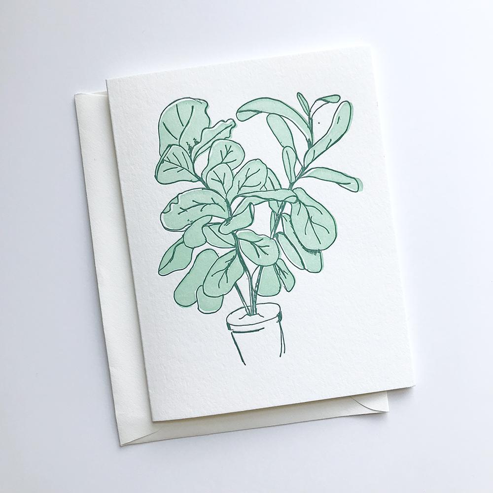 Fiddle Leaf Fig Card