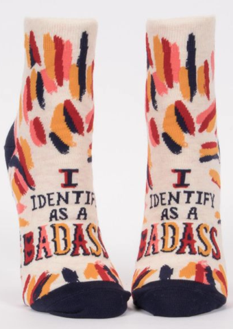 Identify As Badass Socks