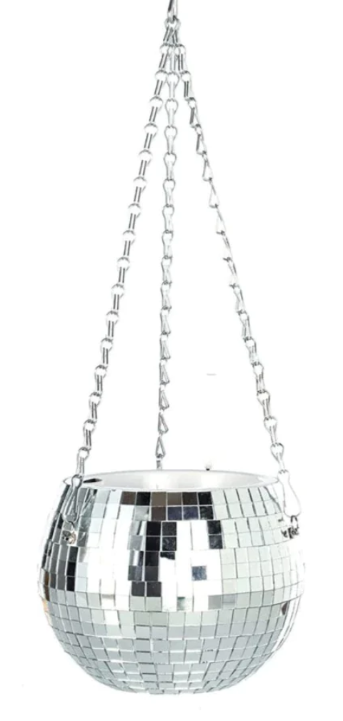 Disco Ball Planter