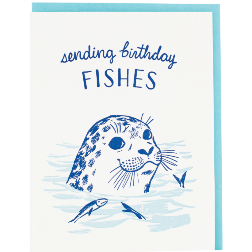 Sending Birthday Fishes Card