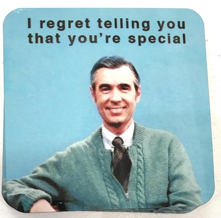 Mr Rogers Regret Coaster 