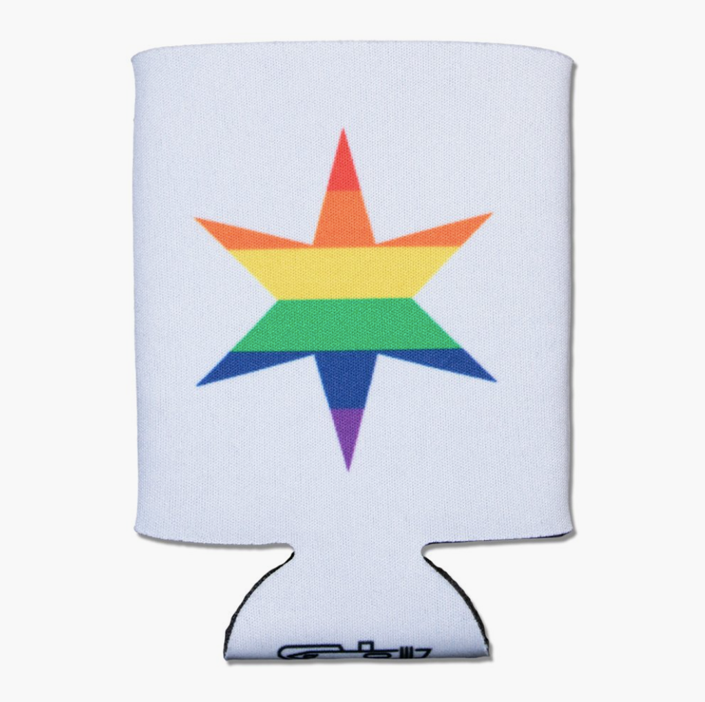 Chicago Pride Star Koozie
