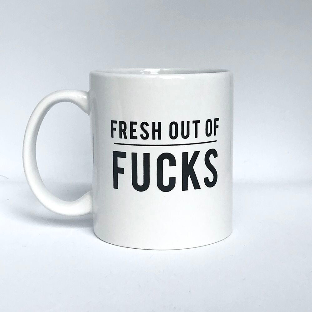 Fresh F*cks Mug - Steel Petal Press