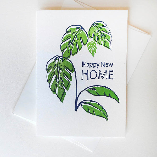 Happy New Home - Illustrated - Steel Petal Press