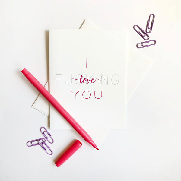 Fucking Love You - Steel Petal Press