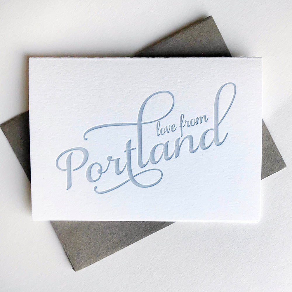Love from Portland - Steel Petal Press