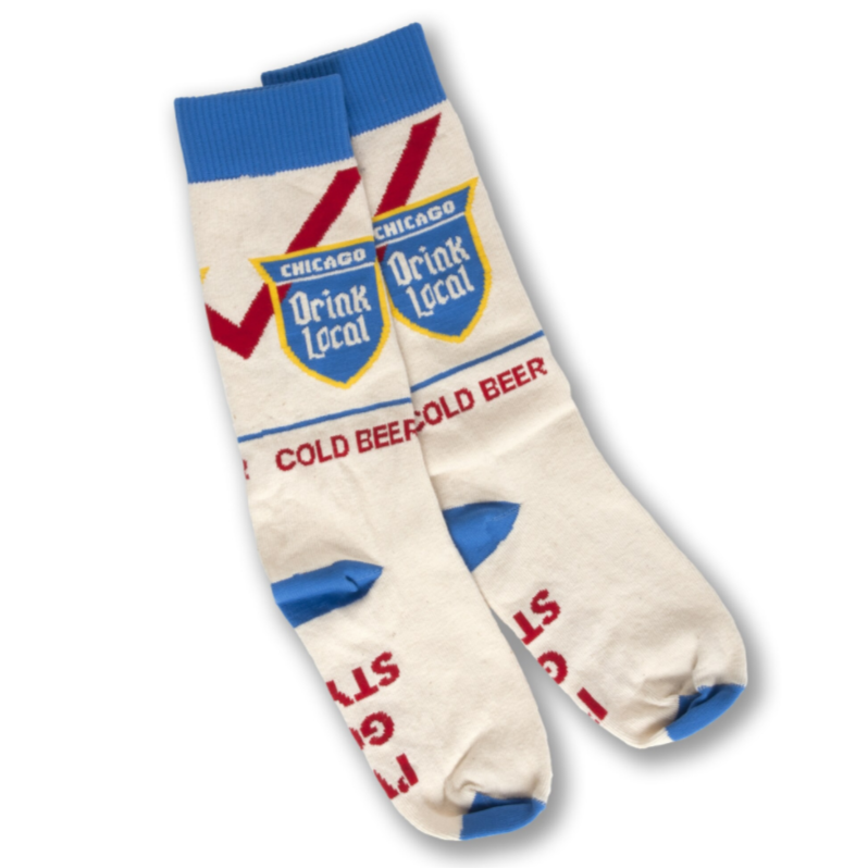 Chicago Drink Local Socks