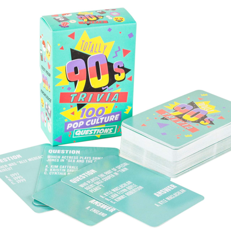 Totally 90s Trivia Card Game