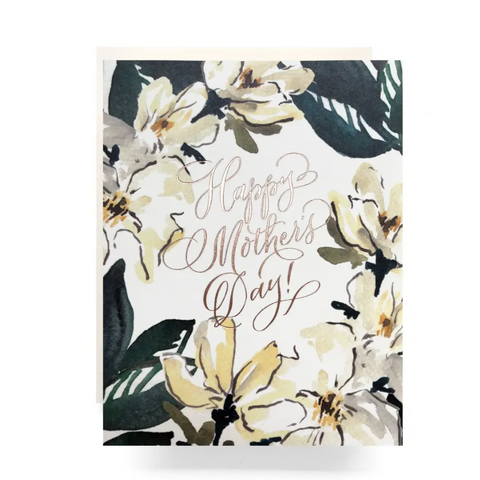 Happy Mothers Day Magnolia Card