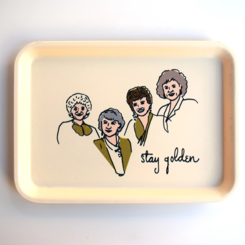 Stay Golden Girls Trinket Tray