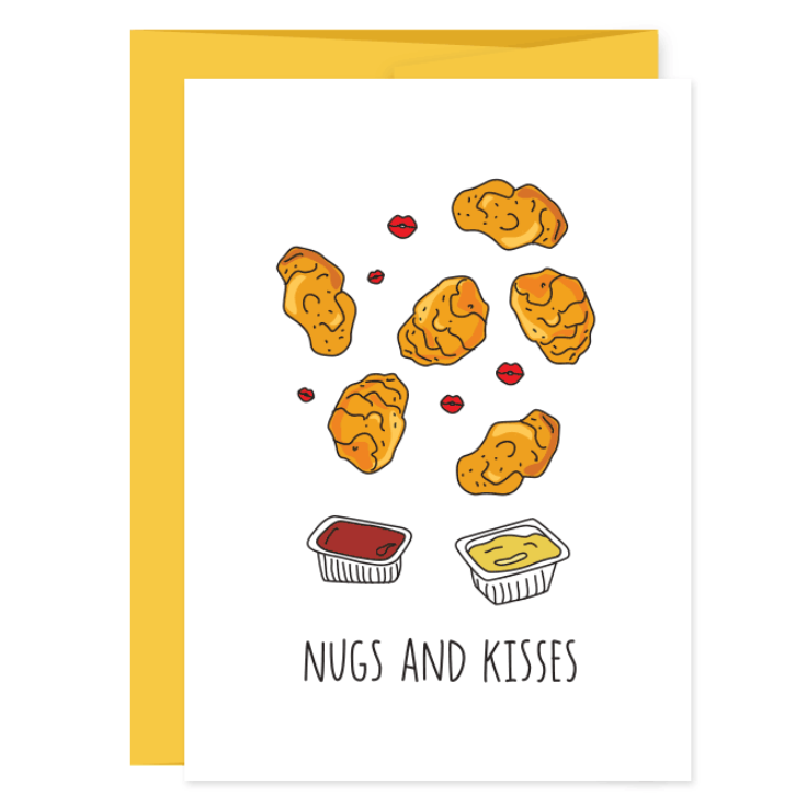 Nugs And Kisses Card