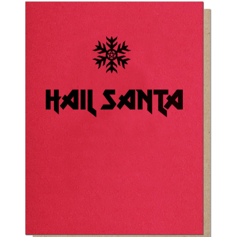 Hail Santa Card