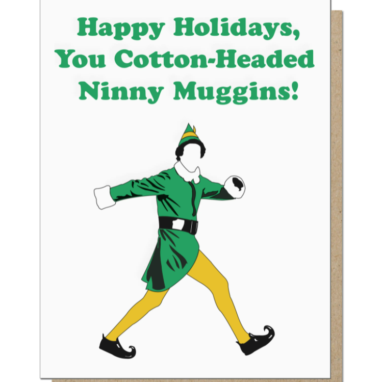 Ninnymuggins Chhristmas Card