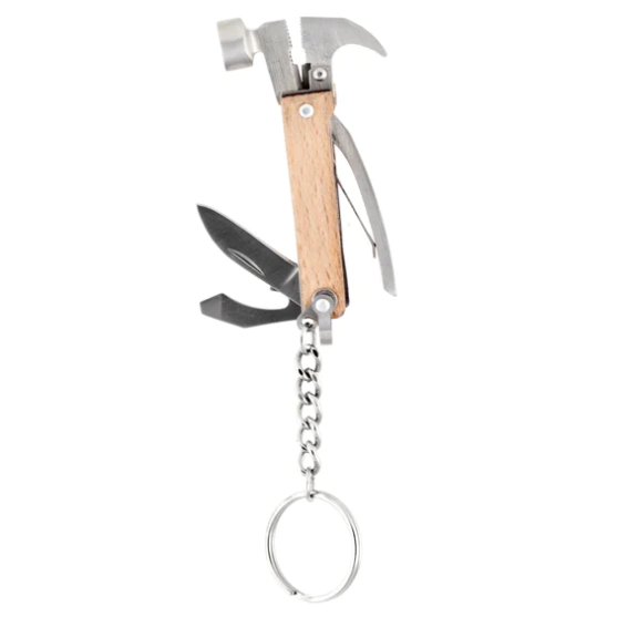 Mini Hammer Tool Keychain